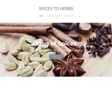 Tablet Screenshot of mmkspices.com